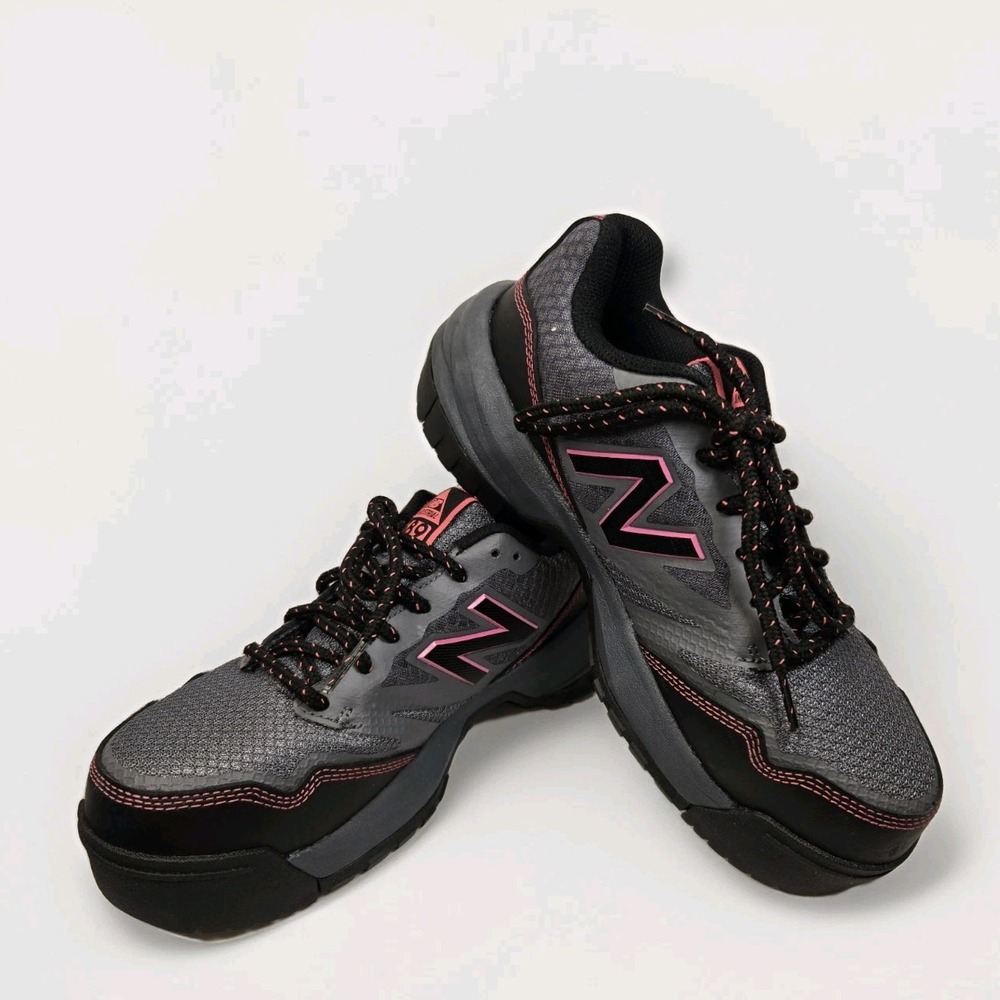 New Balance Industrial Black/Pink REV lite‎ 589 Composite Toes Work Shoes Size 6